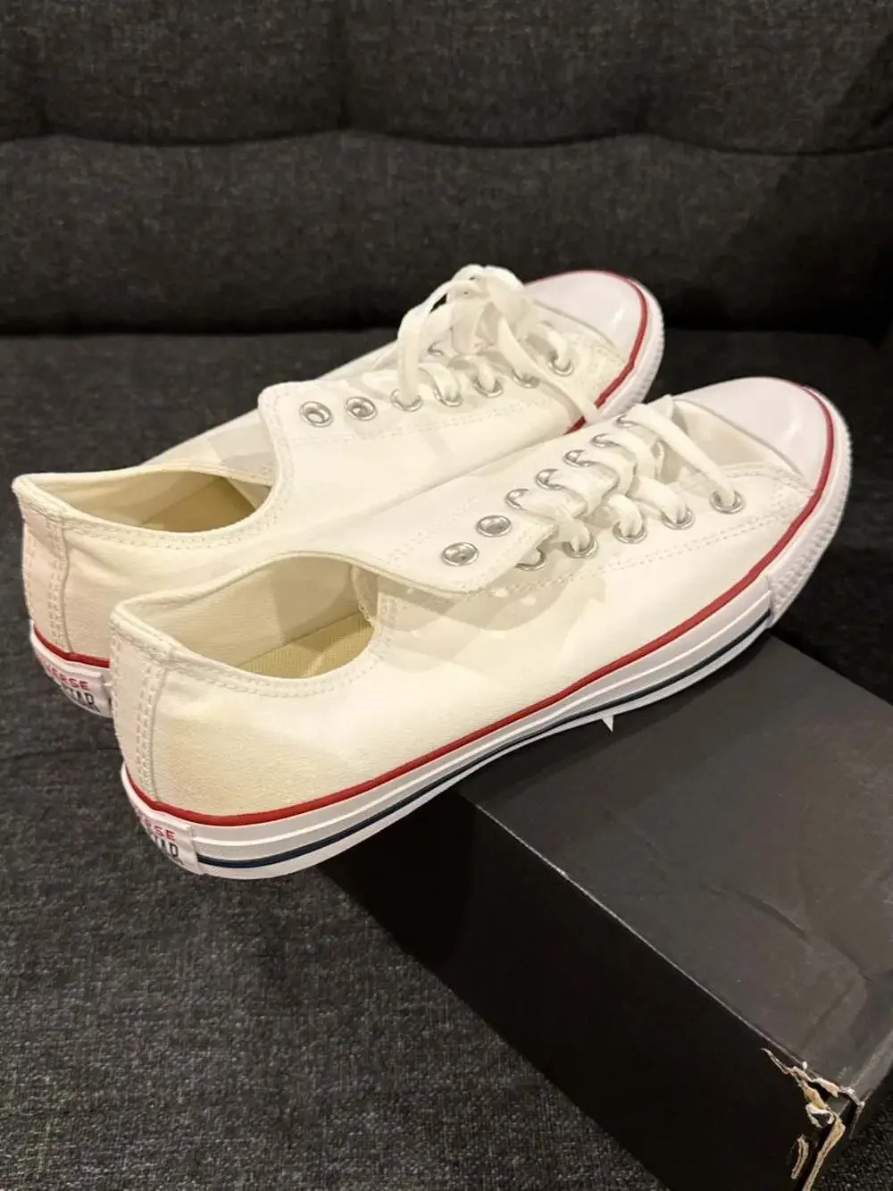 Converse Chuck Taylor All Star Low Top Optical White M7652C - Picture 5 of 10